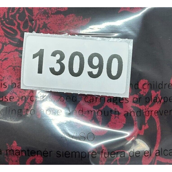 Chicos Pants 20-4 Red Black Floral Actual 40X28 Flex Waistband Slim Ankle NWT - Picture 9 of 9